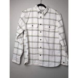 Everlane men's heavyweight button down over shirt Medium